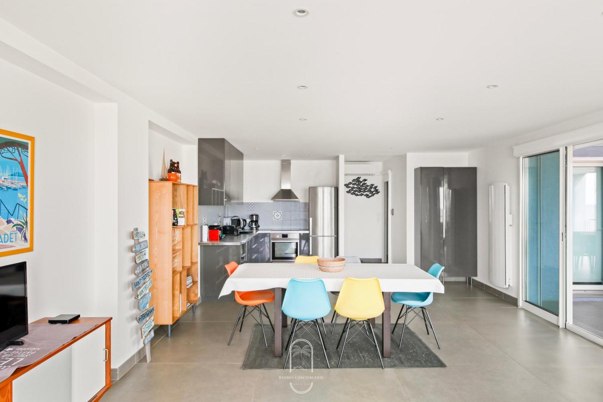 Villa Antoine Appartement Rdj Vue Mer Clim Wifi Parking Plage 50M La Garonne Le Pradet Ngoại thất bức ảnh